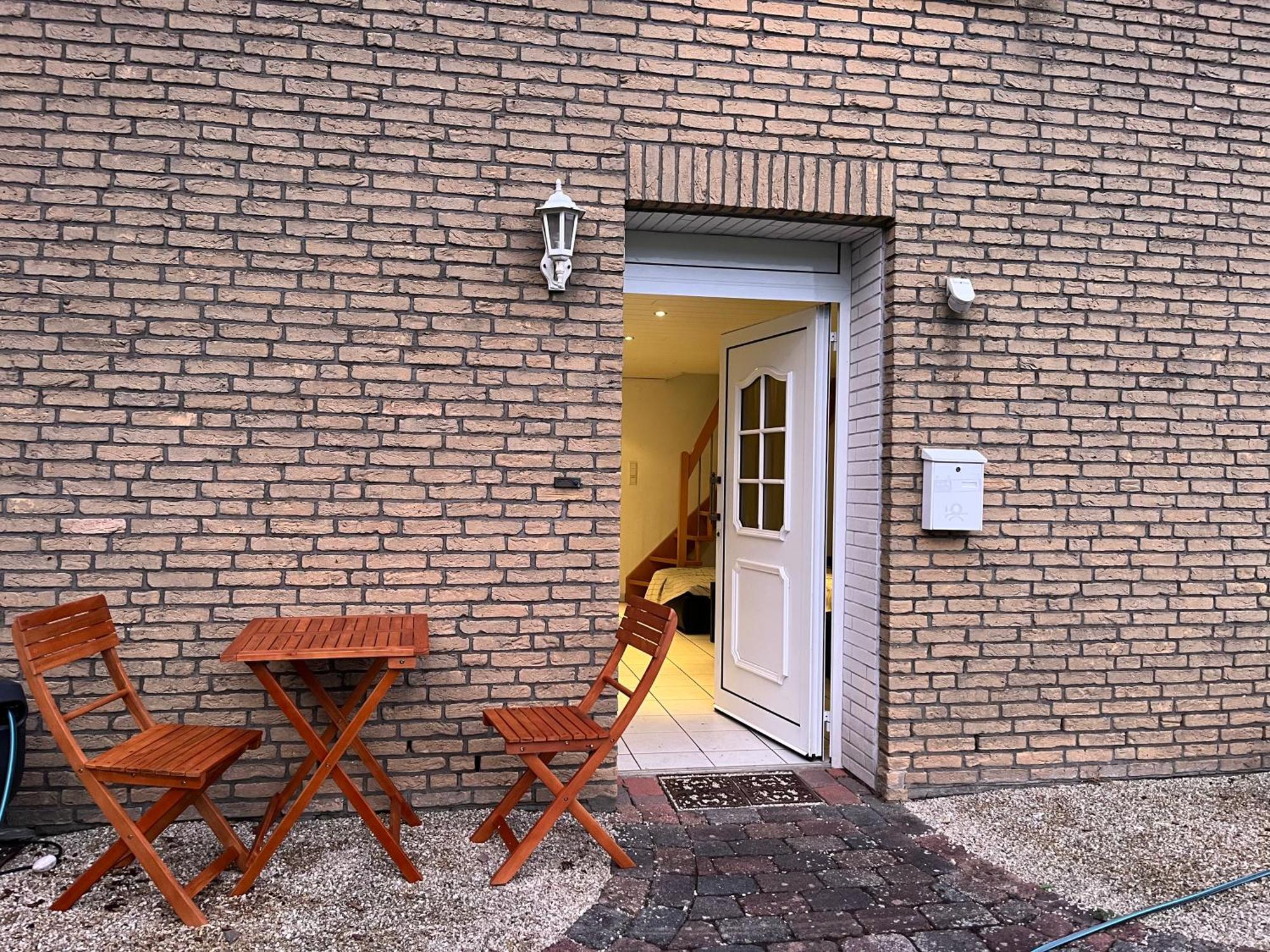 Ferienwohnung auf dem Land und trotzdem stadtnah. Herford Exterior foto